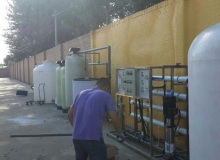 印刷厂 反渗透纯净水工程2吨 /每小时