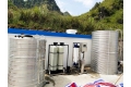 云南昆明光伏项目部2吨超滤净水设备